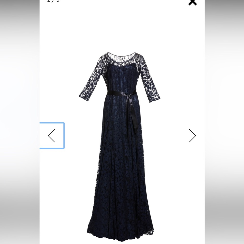 Rickie Freeman for Teri Jon floor length gown